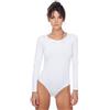 Evoni - Body da donna a maniche lunghe