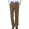 Oanviso Pantaloni in Velluto a Coste da Uomo Chino Pantalonis da Lavoro Eleganti Completi Elasticizzati in Vita Dritti Pants