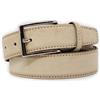 Emila Cintura scamosciata uomo in vera pelle cinta camoscio artigianale casual 3,5 cm con fibbia per jeans pantalone abiti da ragazzo made in italy belt classica elegante Vera Pelle