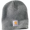 Carhartt Berretto a Maglia Uomo, Nero (Grigio Heather/Nerofumo Heather), Taglia unica