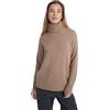 Style & Republic Maglione da donna a collo alto con vestibilità oversize in 100% cashmere, elegante maglione in cashmere di alta qualità con scollo a tunnel, per autunno e inverno, nocciola, M
