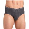 Sloggi Basic Midi Slip da Uomo, Grigio., L