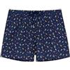 HOM Short de Bain Summer Costume a Slip, Stampa Marina, M Uomo