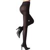 SOLIDEA Collant Donna Wonder Model 140 Opaque Compressione Graduata 18/21 mmHg | Collant Compressione Graduata Donna (Moka, 44)