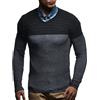 Leif Nelson Maglione Uomo olletto a V Felpa a Maglia LN-1555