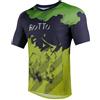 ROTTO Maglia MTB Uomo Maglia Ciclismo Mountain Bike con Manica Corta per MTB BMX Downhill umidità e Asciugatura Rapida