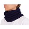 Marenza Scaldacollo Misto Cashmere Uomo Donna Made In Italy Sciarpa Anello Cappellino Cachemire Invernale Unisex Lana Merino Nero Grigio Bianco Beige Scialle Calda Taglia Unica Pashmina Coprispalle (Blu)
