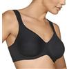 Selene, Reggiseno Donna in Cotone Elasticizzato, Senza Imbottitura, con Ferretto e Spalline Larghe, Collezione Madelein