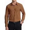 Enlision Camicia Uomo Manica Lunga No Stiro Elasticizzata Elegante Camicia che non si Stropiccia Uomo con Bottoni Antigrinza Taglio Regolare Formale da Ufficio con Tasca