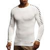 Leif Nelson Maglione Uomo Girocollo Felpa a Maglia LN-1780 Nero Ecru XX-Large