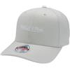 Mitchell & Ness Cappellino da baseball con logo Script Classic Red Snapback (regolabile), uomo, donna, bambino, unisex, per tutto l'anno, grigio-bianco, Taglia unica