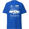SISIDSI DSGN T-Shirt Vintage DS Tiburon - Auto Classica Iconica, Design Futuristico, Eleganza Retrò, Passione Automobilistica, Collezionista, Stile Senza Tempo., blu, XL