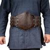 ITODA Cintura medievale vichinga in finta pelle sintetica corsetto da cavaliere cintura steampunk gioco di ruolo cintura da cavaliere cintura da uomo medievale cintura per cosplay per adulti Halloween