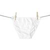 EMY - LOVELYGIRL Emy Tanga Basso in Cotone Modal Art. 1656 (3pz) (5, Bianco)