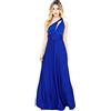 Millya UK Milla Donna Vestito Maxi da Damigella d'Onore Transformer Infinity Multi-Modo Avvolgente Bendaggio Vestito Formale, Blu, 46-50
