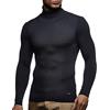 Leif Nelson Dolcevita Maglione Uomo Felpa a Maglia LN-1670 Blu XX-Large