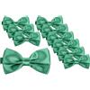 BomGuard papillon da uomo set da 10 - lucido - preannodato & regolabile - per abito e smoking