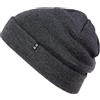 Enter the Complex® Berretto Uomo e Donna, Cappello Invernale, 100% Lana Merino, Cuffia, Unisex, Antracite, Taglia Unica