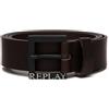 Replay Cintura in pelle da uomo , marrone (Brown Three 112), 85 cm