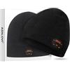 ASIILOVI Cappello Bluetooth Regali Natale, Berretto Bluetooth con Doppio Strato di Fodera in Lana, Adatto a Uomini, Donne e Adolescenti, 20 Ore di Riproduzione, Confezione Regalo per Natale