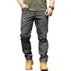 Lengender - Pantaloni cargo da uomo, multitasche, cerniera sottile, da combattimento, da lavoro, impermeabili, militari, tattici