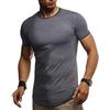 Leif Nelson Maglietta Uomo Estate Girocollo (Grigio, Taglia XXL), vestibilità Regolare Maglietta Uomo 100% Cotone, Maglietta Basic da Uomo Manica Corta