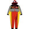 Disney Pigiama Cars | Saetta McQueen Pigiama Bambini | Pigiamone Intero Bambino | Pigiami Pile Bambino | Rosso 4-5 Anni