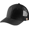 Carhartt Cappellino da Uomo in Tela con Retro in Rete, Nero, Taglia Unica