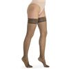 SOLIDEA Autoreggenti 70 den MOKA sheer BRIGITTE MICRO RETE Micro 70 Calze a compressione graduata 12/15 mmHg Art. 040570 Tg. M