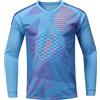 ZUYPSK Set di maglia da portiere per ragazzi da calcio imbottito a maniche lunghe attrezzature di protezione tuta