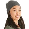 CHARM Cappello Invernale Unisex in 100% Cotone, Berretto Paraorecchie, Cuffia Uomo Invernale, Beanie Donna da Sci, Accessori Invernali & Abbigliamento Grigio Scuro