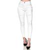 Elara Jeans da Donna Vita Alta Distrutti Chunkyrayan YH541 White-44 (2XL)