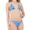 Okeo Bikini Donna, Costume Due Pezzi Donna, Imbottitura Estraibile, Laccetti Regolabili, 100% Foderato, Fantasie Estive (IT, Testo, S, Regular, Regular, Ballester)