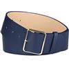 Allegra K Cinture in Pelle PU per Donna Fibbia ad Ardiglione in Metallo Cintura Larghezza da 5cm per Pantaloni Eleganti