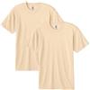 American Apparel Tri-Blend Track T-Shirt, Style Gtr401, Confezione da 2 T-Shirt Unisex - Adulto (Pacco da 2)