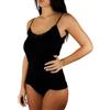 Clessidra Top Donna Spalla Stretta con Ricamo macramè in 100% Cotone Mercerizzato Made in Italy, Top Intimo Donna, Cotone, Canotta Donna, Canottiere, Pizzo, Top E-3020