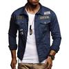 Leif Nelson Giacca di Jeans Uomo LN-9565 Blu Small