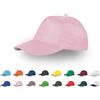 pubblienne 10 Cappellini Personalizzati Logo, Immagine e Testo - Cappello 100% Cotone - Cappello Uomo e Donna Visiera Baseball - Stampa Foto, Gadget Personalizzabili (IT, Testo, Taglia Unica, Rosa)