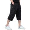 KEFITEVD Pantaloncini Cargo 3/4 da Uomo Bermuda Shorts Pantaloni Estivi in Cotone