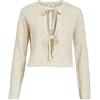 Object Objparvi Knit Cardigan Noos, Sandshell/Dettagli: Melange, M