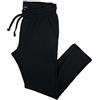 Coveri Pantaloni Tuta Uomo Cotone Leggero Larghi Taglie Forti Blu Nero 3XL 4XL 5XL 6XL (3XL - Nero)
