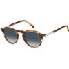 David Beckham Occhiali da Sole DB 1171/S BROWN HORN/BLUE SHADED 50/21/145 uomo