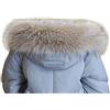 Amorar Invernale Donna Colletto in Pelliccia Sintetica Colletto Sintetica Collo Sciarpa in Pelliccia Sciarpa con Collo a Scialle per Cappotto Invernale Colletto 70cm90cm