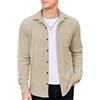 COOFANDY Camicia Uomo Invernale in Velluto a Coste Maniche Lunghe Regular Fit