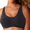 TOSOFT Reggiseni for Mastectomia con Supporto Completo E Comfort for Chirurgia Post Operatoria del Cancro al Seno Reggiseno for Tutti I Giorni con Chiusura Frontale in Cotone (Color : Black, Size : XXL/XX-