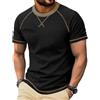 Halfword T Shirt Uomo Maniche Corte Colletto Rotondo | Traspirante, Elasticità, Top Estivi,Sport Maglietta,Uomini T Shirt,Slim Fit,Base Tshirt,Stile Quotidiano, Stile Casual