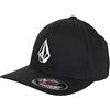Volcom Full Stone Flexfit Cap, nero/bianco, L/XL