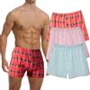Hialegion Boxer per Uomo Intimo di Cotone per Uomo Porosità Comodi Pantaloni Corti Traspiranti 3 Pacchetto S