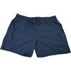 EGIDIO Costume Uomo Taglie Forti MAXFORT - Boxer Mare con Tasche, Elastico e Laccetto - Comfort, Asciugatura Rapida (IT, Testo, 5XL, Plus, Regular, Blu Scuro)