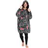 Marvel Felpa Uomo con Cappuccio Felpe Oversize Uomo in Pile Supereroi Avengers Captain America(Grigio/Nero)